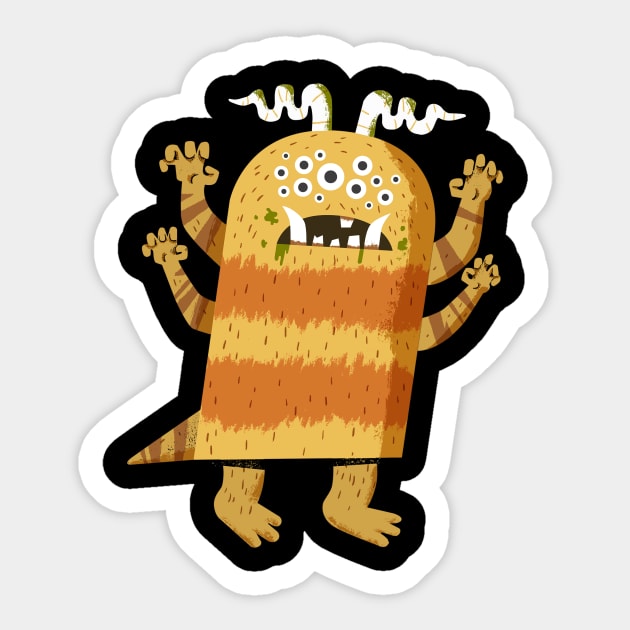 HAIRY HARRY Sticker by caravantshirts